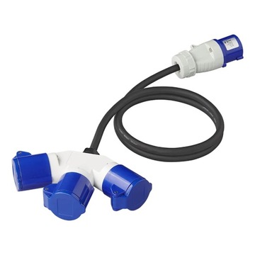 Электрический дистрибьютор CEE 230V 1,5 м 3х2,5 мм2 Кэмпер, яхта