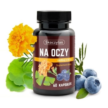 Skoczylas Na OCZY z borówką i luteiną 60 kaps.