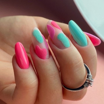 ZESTAW do PAZNOKCI hybrydowy żelowy MANICURE + GRATIS OLIWKA