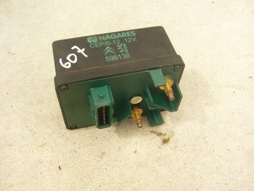 PEUGEOT 607 MODUL RELÉ SVÍČEK ŽHAVÍCÍCH 598138