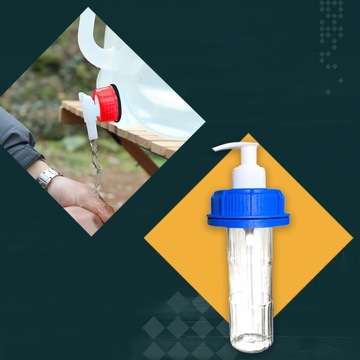 ДОЗАТОР ДЛЯ МЫЛА для канистры 150 мл БАК с помпой, крышка DIN61