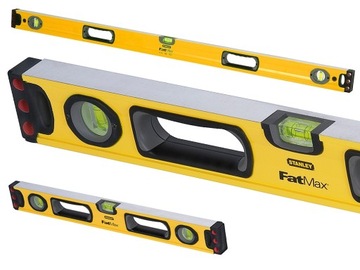 Уровень Stanley Fatmax Ii, 3 флакона, I-образное сечение, 180 см S/43-572-1