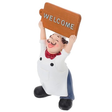 Resin Crafts Chef Добро пожаловать Практичный продукт