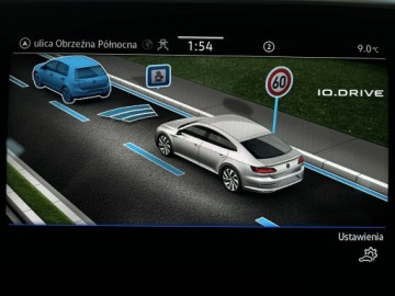 Volkswagen Arteon Fastback Facelifting 2.0 TSI 190KM 2022 Volkswagen Arteon AUTOMAT 1wł Kraj Bezwypad F23%, zdjęcie 21