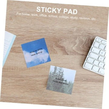 360 шт. самоклеящиеся блокноты для заметок, наклейки, стационарные кофе