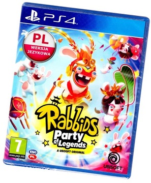 Rabbids Party of Legends PS4 NOWA Pudełkowa PO POLSKU Dla dzieci