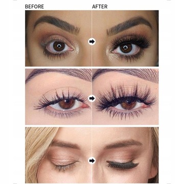 Tusz do rzęs 8D Silk Fibre Lash Wodoodporny, długotrwały