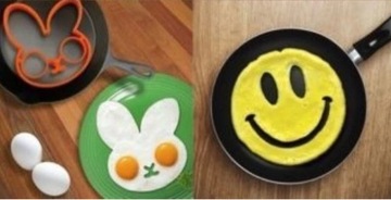 силиконовая форма для яичницы и блинов Череп