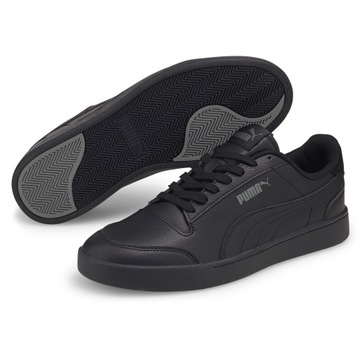 Buty męskie sportowe Puma Shuffle wygodne trampki czarne 42