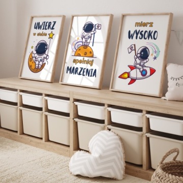 КАРТИНЫ ДЛЯ КОМНАТЫ МАЛЬЧИКА ПРОСТРАНСТВО КОСМОНАВТ МОТИВАЦИОННЫЕ ПОСТЕРЫ ДЛЯ ДЕТЕЙ