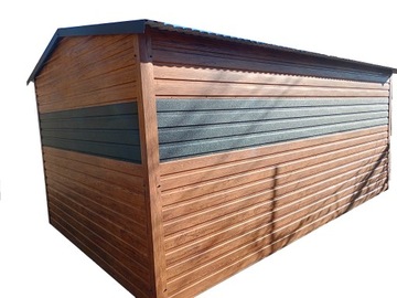 Гараж Blaszak Tin Garage Жестяной гаражный сарай 3x5