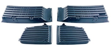 KOMPLET ZAŚLEPKA KRATKA ZDERZAKA L+P FABIA I kpl