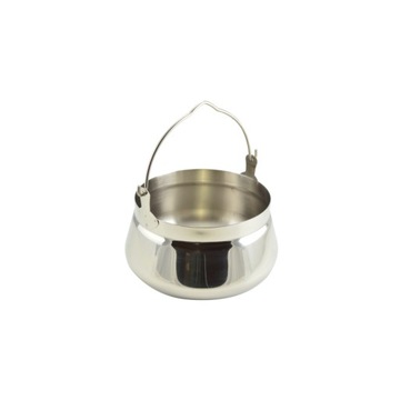 Kociołek węgierski nierdzewny 8,5 l inox rybny