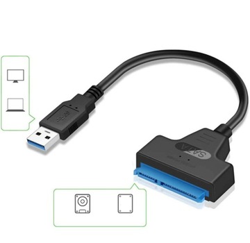 АДАПТЕР USB 3.0 SATA АДАПТЕР ДЛЯ HDD SSD-НАКОПИТЕЛЯ