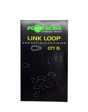 Korda Link Loop Non Reflective Finish 15szt.