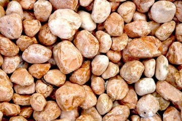 ОБРАЗЕЦ КАМНЯ: Галька Rosso Verona 3-6 см, декоративные камни для сада, 1 кг.