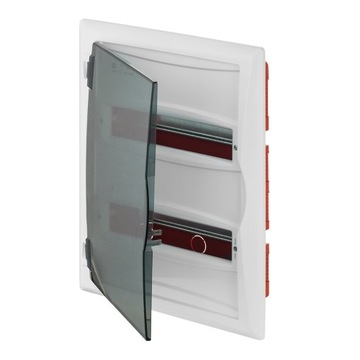 Rozdzielnica modułowa 2x12 p/t ECONOMIC BOX RP 2/24 drzwi transparentne