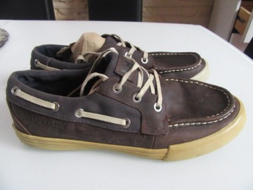 helly hansen since 1877 roz 40,5 skorzane mokasyny