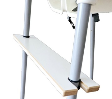 PODNÓŻEK DO KRZESEŁKA IKEA ANTILOP REGULOWANY BIAŁY MDF OPARCIE DLA STÓP