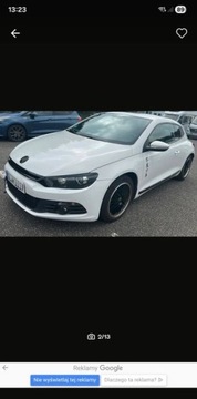 Volkswagen Scirocco III Coupe 1.4 TSI 160KM 2009 Volkswagen Scirocco Benzynkaserwis100Bezwypadkowy prosto z Niemiec 1.4, zdjęcie 1