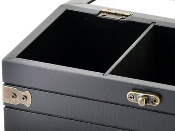 Коробка TEA BOX Подставка для чая ЧЕРНЫЙ