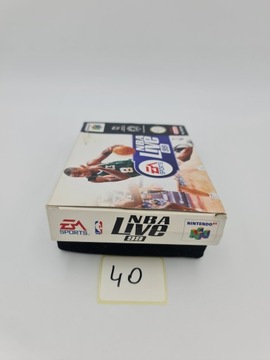 КАРТОННАЯ КОРОБКА NINTENDO 64 NBA LIVE 99