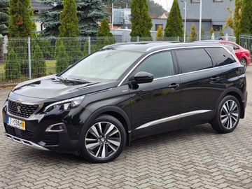 Peugeot 5008 II Crossover 1.5 BlueHDI 130KM 2019 Peugeot 5008 GT LINE, Zadbany, alufelgi, nawigacja, BOGATA WERSJA, automat, zdjęcie 7