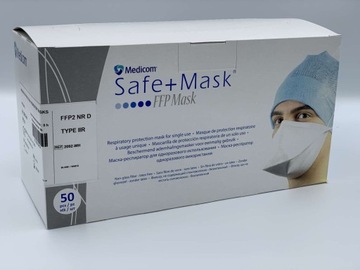 Profesjonalne maski respiratorowe Medicom FFP2 NR D 2092S-WH|Made in France