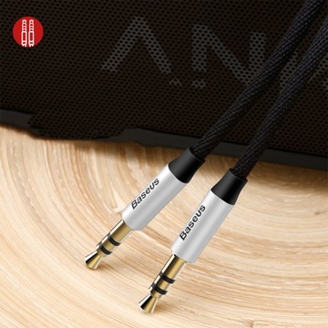 АУДИОКАБЕЛЬ BASEUS YIVEN STRONG МИНИ-ДЖЕК JACK-JACK 3,5 ММ AUX РАЗЪЕМ 100 СМ 1 М