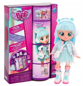 CRY BABIES BFF LALKA MODOWA KRISTAL FASHION 20 cm + AKCESORIA+3 lata toys