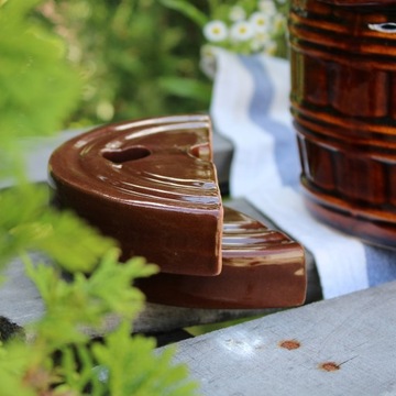 Кастрюля-бочонок для маринования капусты ОГУРЦА 5 л БЕЖЕВЫЙ