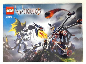 Lego Vikings 7021 Smok i katapulta - INSTRUKCJA