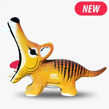 Юджи, тасманийский тигр. Эко 3D Пазл