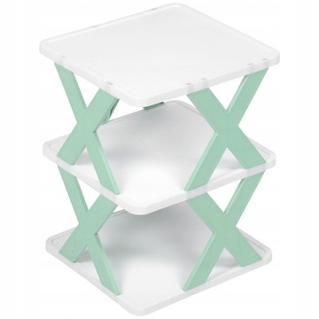 Складная небольшая полка для хранения обуви