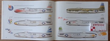 P/F-80 Shooting Star в действии (цветная серия) — эскадрилья/сигнал