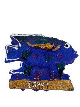 MAGNES MAGNEZ NA LODÓWKĘ Egypt Egipt piękna rybka