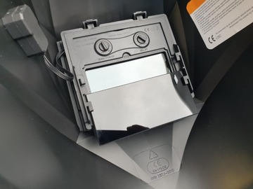 MASKA SPAWALNICZA 2w1 PRZYŁBICA SAMOŚCIEMNIAJĄCA FILTR TRUE COLOR +RĘKAWICE