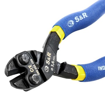 NOŻYCE PRZECINARKA DO KABLI TWORZYW SZTUCZNYCH S&R MOCNE BEZPIECZNE PRO