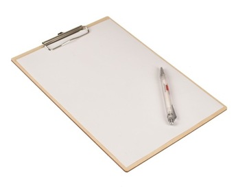 ДЕРЕВЯННЫЙ БУФЕР ОБМЕНА А4 С КЛИПБОРДОМ