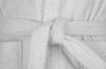 Szlafrok hotelowy frotte biały 100% bawełna L
