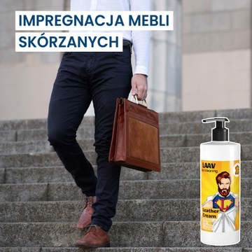 Молочный лосьон-крем LAAV Пропитка для КОЖИ, ремонт кожаной мебели