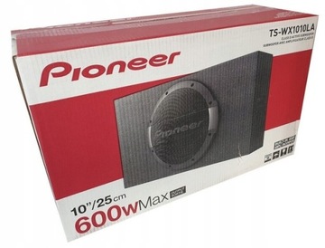 PIONEER TS-WX1010LA subwoofer samochodowy 25CM max moc 1200W