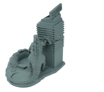 Башня для игральных костей Злой Годзилла - Башня для игральных костей Темно-серый