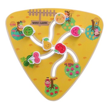 Деревянные игрушки-лабиринты Сопоставьте головоломку с