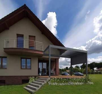 TWIGO алюминиевый навес для террасы