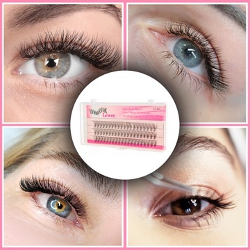 РЕСНИЦЫ РЫЧАГОВЫЕ РЕСНИЦЫ ИЗ НАТУРАЛЬНОГО ШЕЛКА 9мм