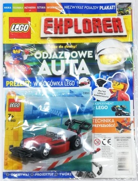 LEGO EXPLORER 8/2021 MAGAZYN + WYŚCIGÓWKA