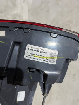 GLE ML 166 ZADNÍ PRAVÁ LED A1669065601 A166 EVROPA IDEALNI