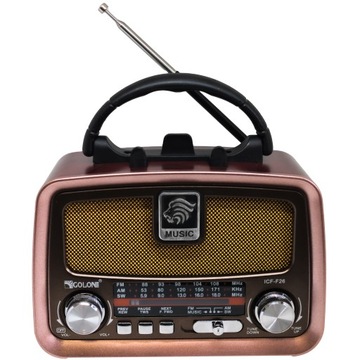 RADIO KUCHENNE RETRO FM PRZENOŚNE BLUETOOTH USB SD