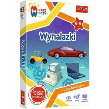 *Gra edukacyjna WYNALAZKI Trefl 01958